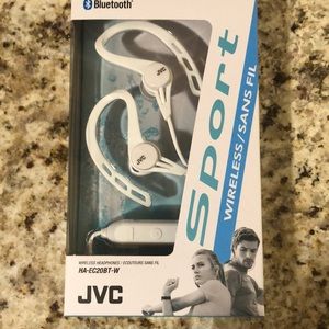White wireless headphones JVC Electronics